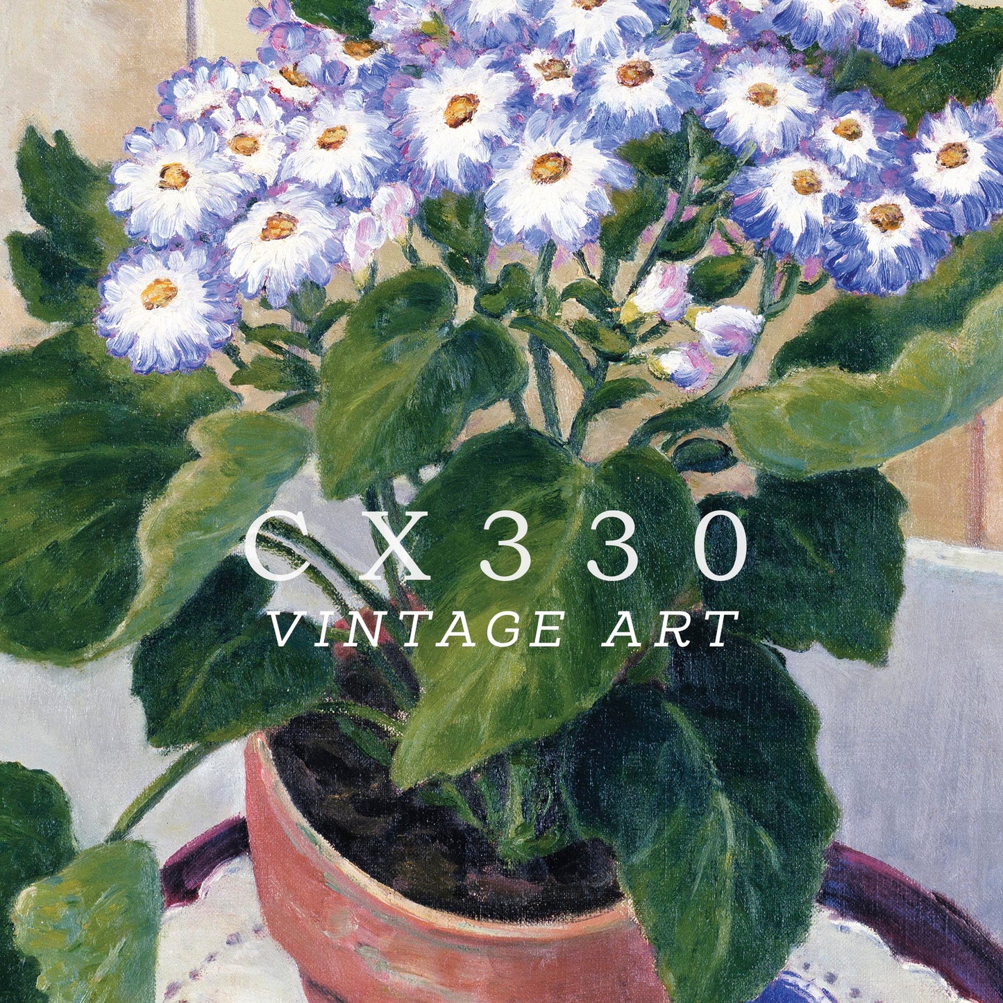 Guxtav Klimt • Purple Flower Painting •  Vintage Oil Painting • Framed Canvas