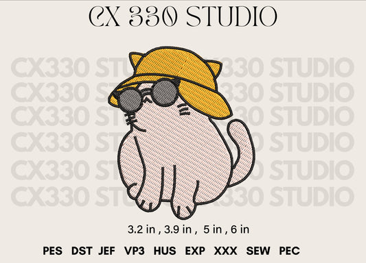 Cat Cutie Machine Embroidery Design | Embroidery File