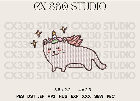 Cat Cutie Machine Embroidery Design | Embroidery File