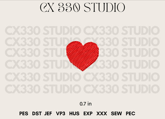 Heart Embroidery design file