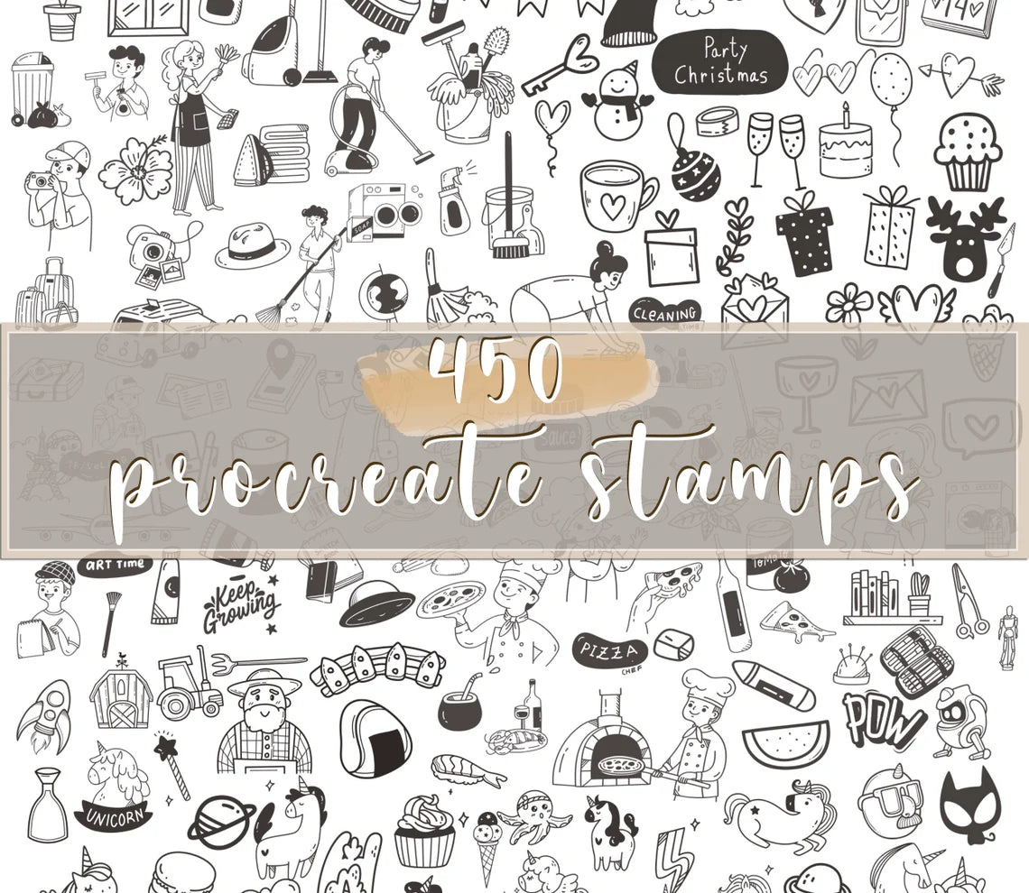 z 3200+ Floral Botanical Procreate Brushes