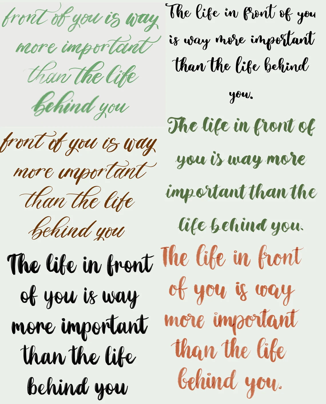 z 25+ Procreate Lettering Brush Set