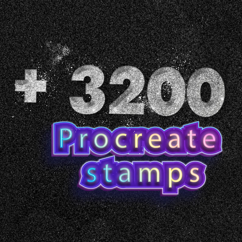 z 3200+ Floral Botanical Procreate Brushes