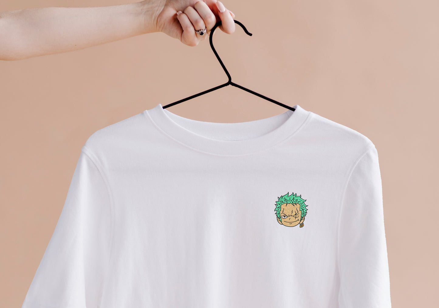 Roronoa Zoro Embroidery Design file.