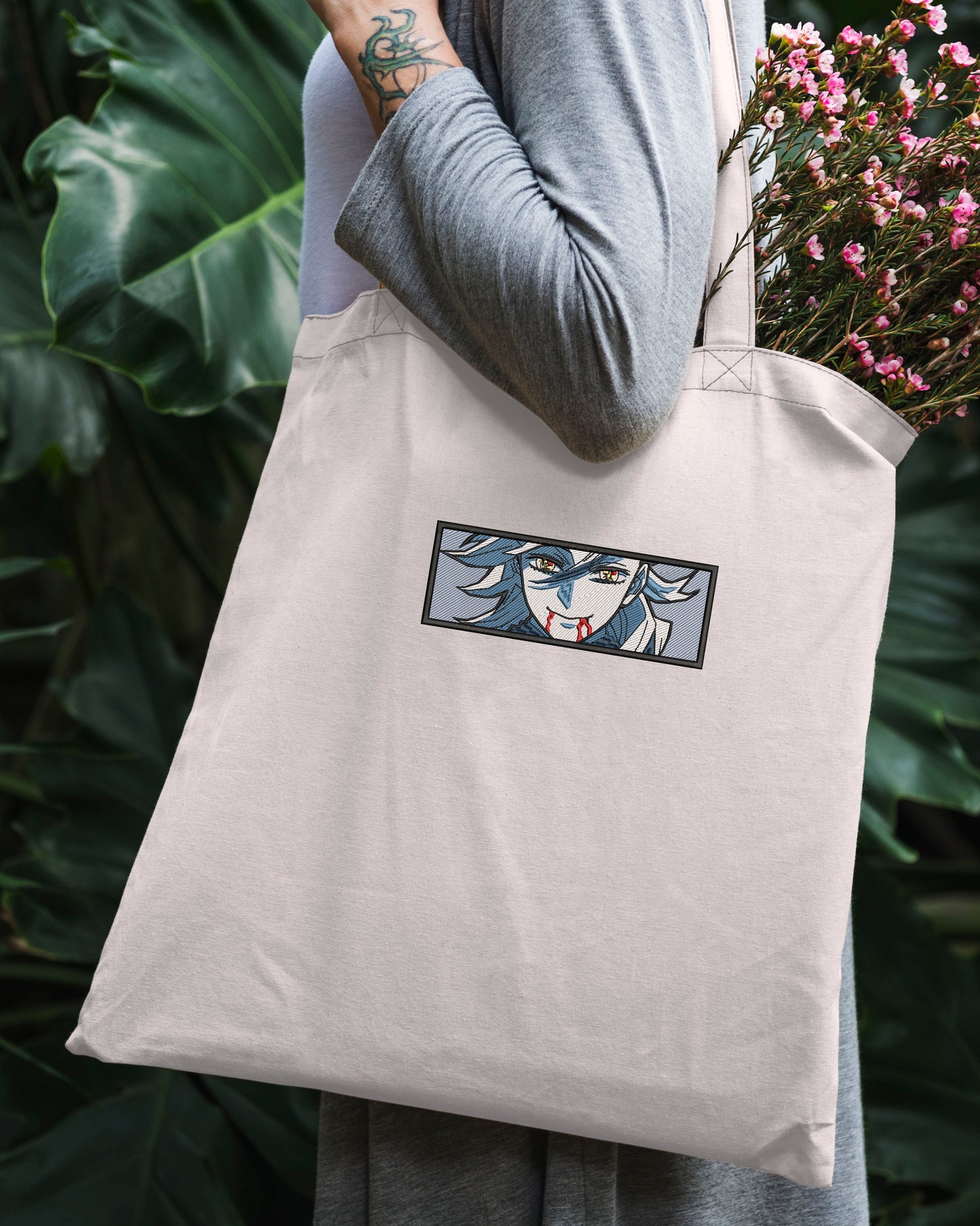 Douma Demon Slayer Kimetsu no Yaiba embroidery design file